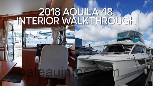 Aquila 48 Power Catamaran fiche technique et avis